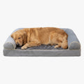 Panier pour Chien Orthopédique Rectangulaire avec Rebords