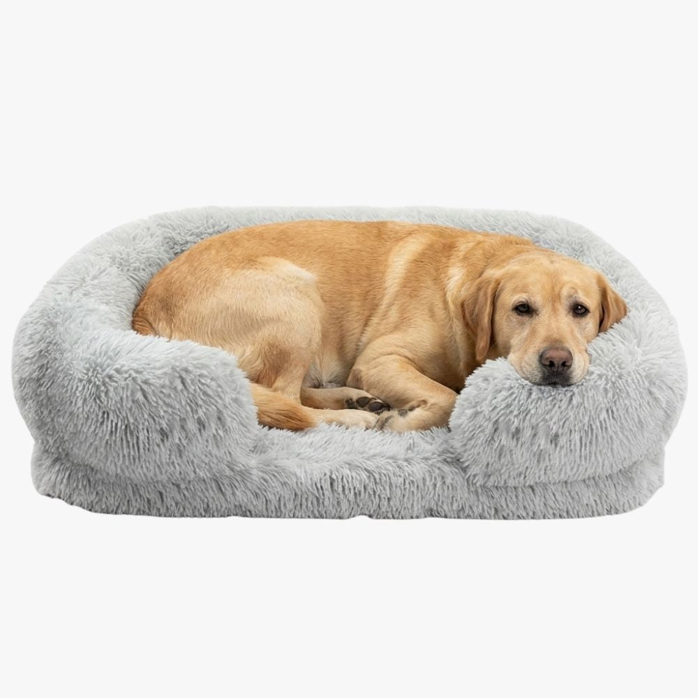 Panier pour Chien Orthopédique à Fourrure