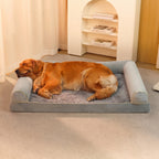 Panier pour Chien Orthopédique Rectangulaire avec Rebords