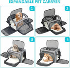 Sac de Transport pour Chien Convertible Lit Moustiquaire - Jusqu'à 7 kg