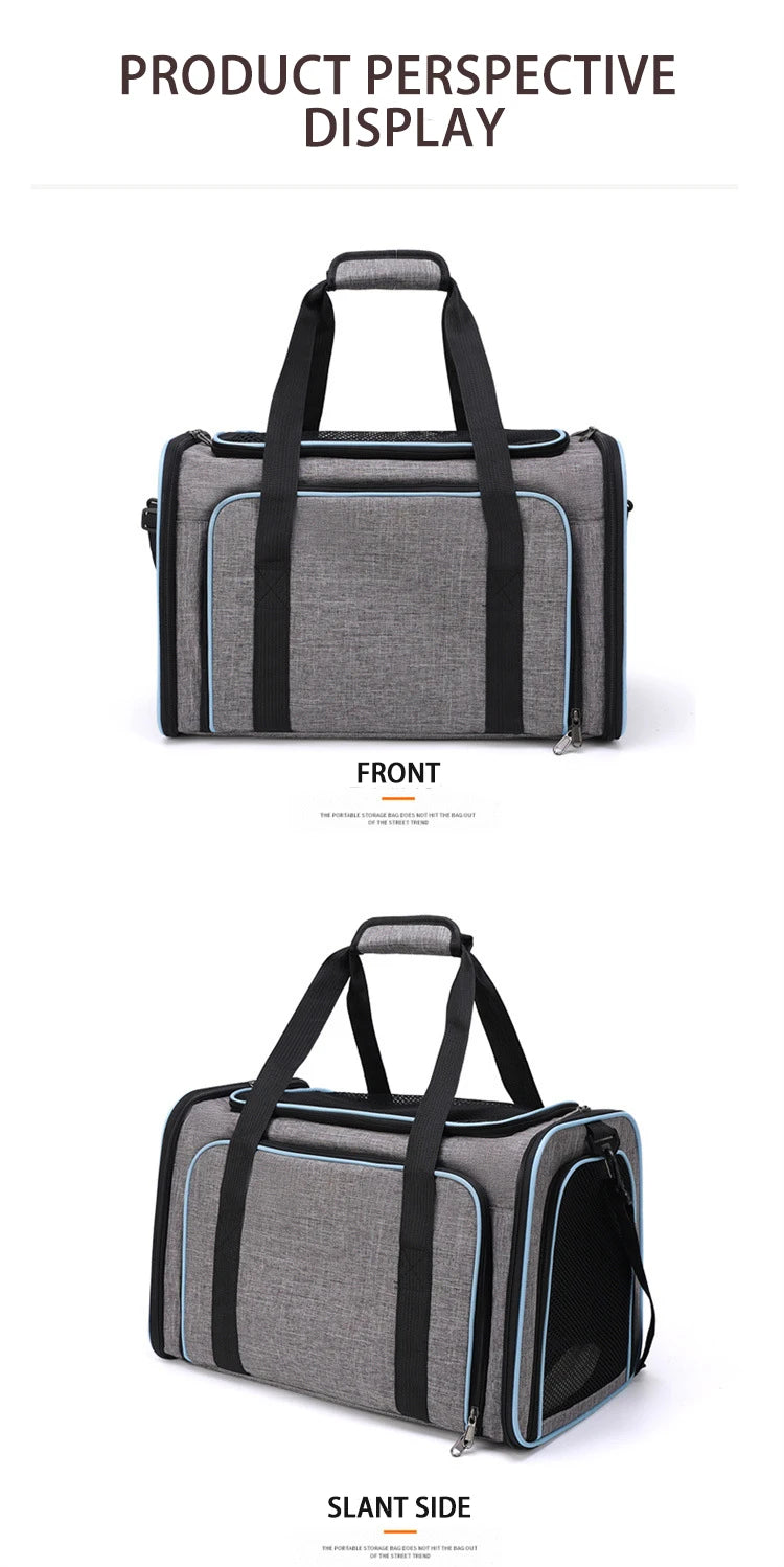 Sac de Transport pour Chien Convertible Lit Moustiquaire - Jusqu'à 7 kg