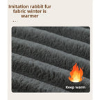 Rectangle Plush Dog Bed Winter Warm Mat Small Medium Big Pet Cat Dog Bed Kennel Puppy Sofacama Cat Cushion Pets Sofa Accessories