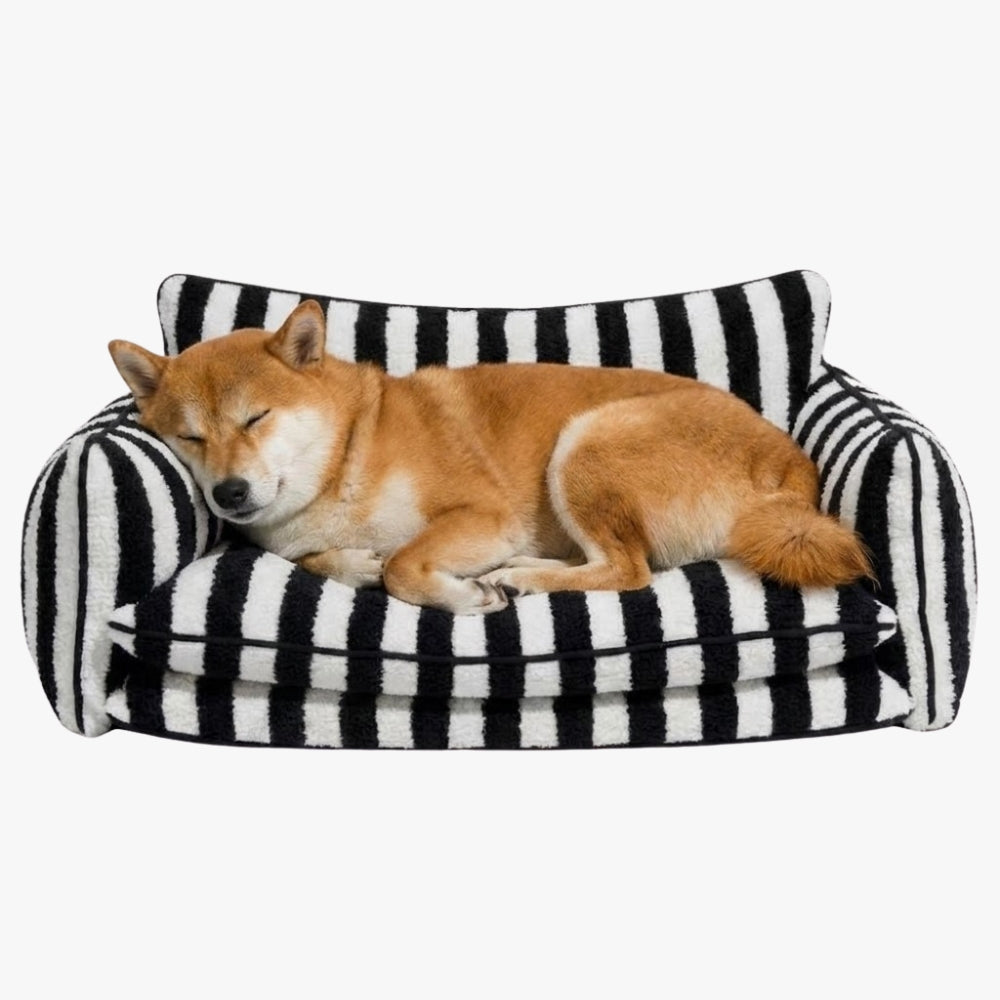 canape-orthopedique-pour-chien-rayures-noitcanap-orthopedique-pour-chien-rayures-noir