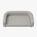 canape-pour-chien-gris-dessus