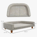 canape-pour-chien-gris-dimensions