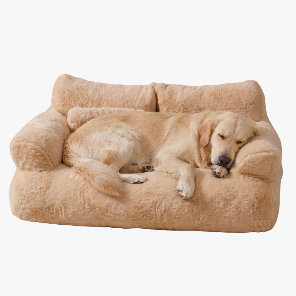 canape-pour-chien-moelleux-et-doux-beige
