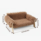 canape-pour-petit-chien-marron-fourrure-dimensions