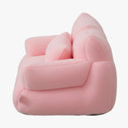 canape-pour-petit-chien-rose-cote