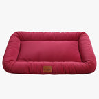 coussin-moelleux-pour-chien-dehoussable-rouge-face