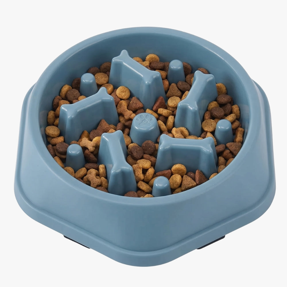 gamelle-anti-glouton-pour-chien-motif-os-bleu