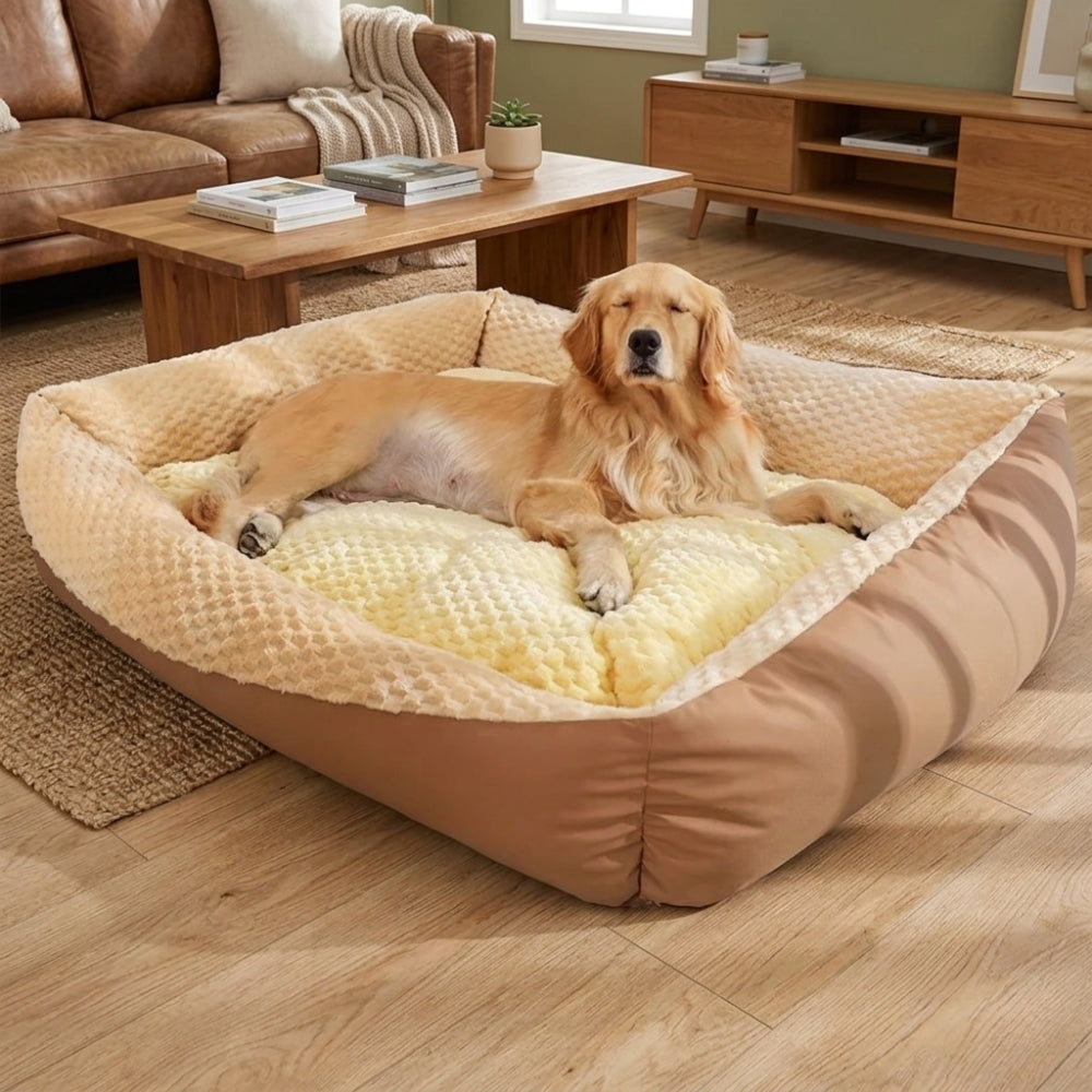 grand-panier-pour-chien-marron-salon