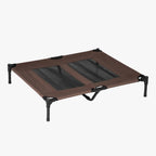 lit-de-camp-pour-chien-marron-angle