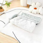 matelas-pour-chien-a-carreaux-avec-coussin-dehoussable