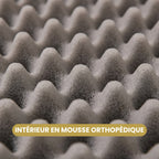 matelas-pour-chien-orthopedique-en-fourrure-closeup-mousse