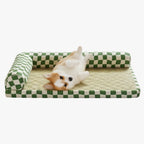 panier-angle-pour-chien-carreaux-face