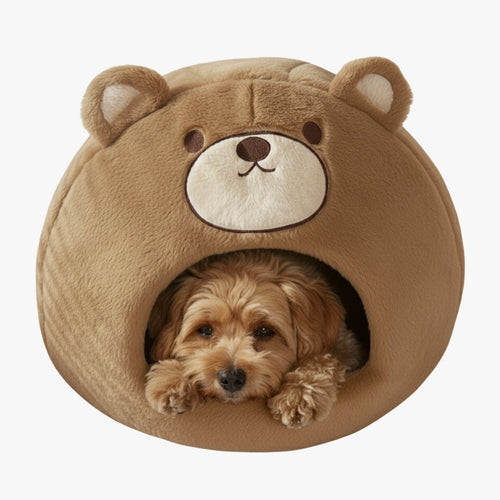 panier-chien-igloo-ours