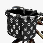 panier-de-velo-pour-chien-noir-motif-pattes-guidon