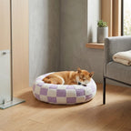 panier-donut-pour-chien-a-carreaux-situation