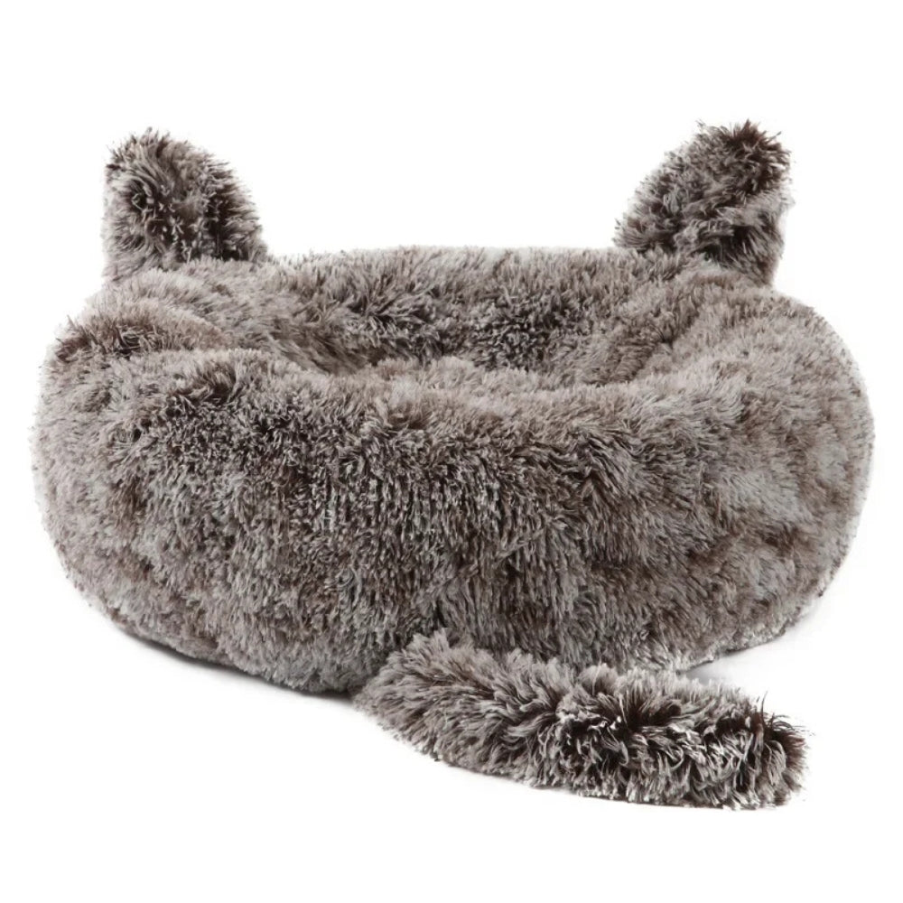 panier-donut-pour-chien-original-gris-brun