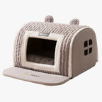 panier-ferme-pour-petit-chien-gris