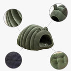 panier-pour-chien-couvert-chenille-vert-closeups