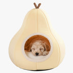 panier-pour-chien-couvert-en-forme-de-poire-jaune