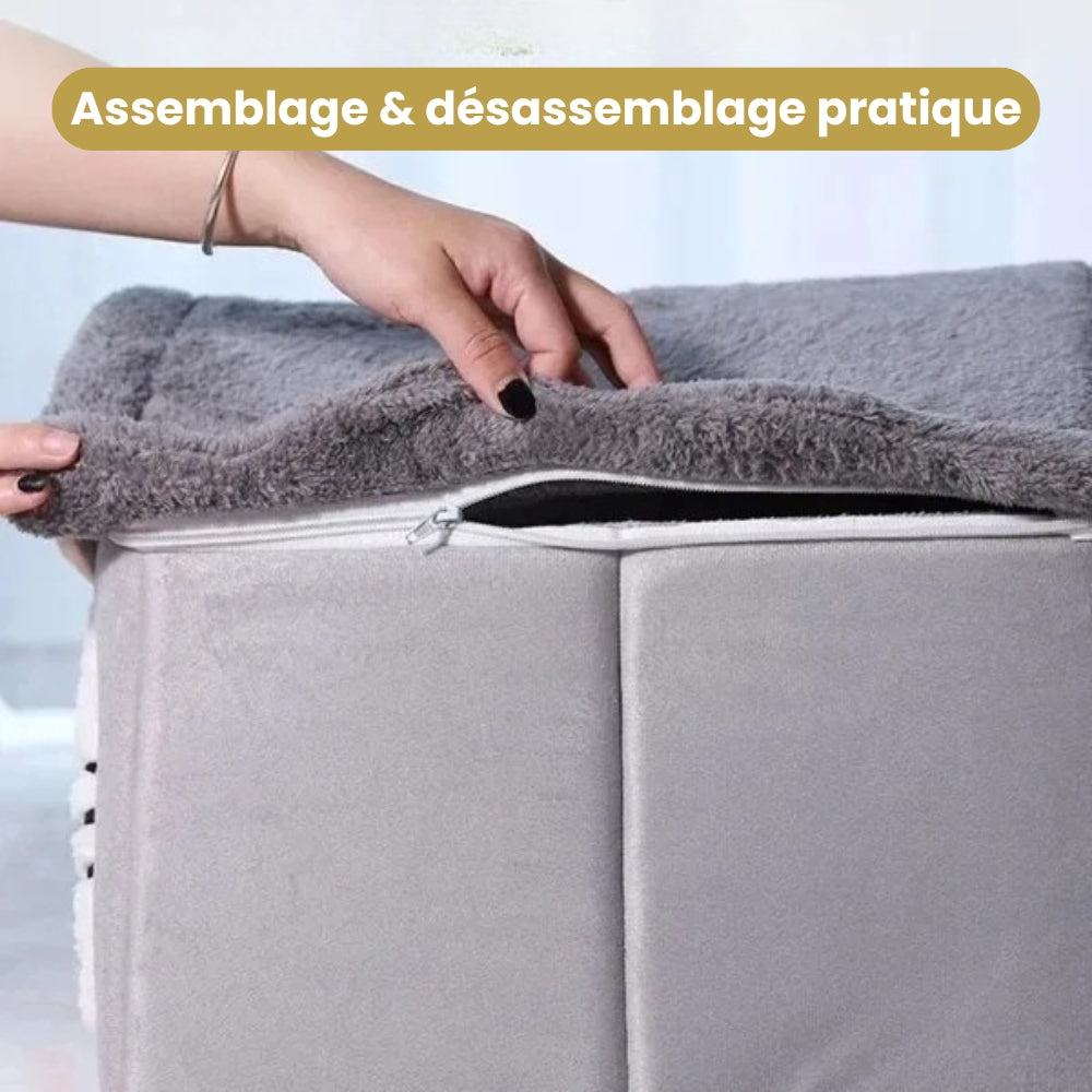 panier-pour-chien-couvert-maison-grise-assemblage