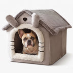 panier-pour-chien-couvert-maison-grise