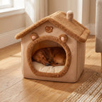 panier-pour-chien-couvert-maison-marron-teckel
