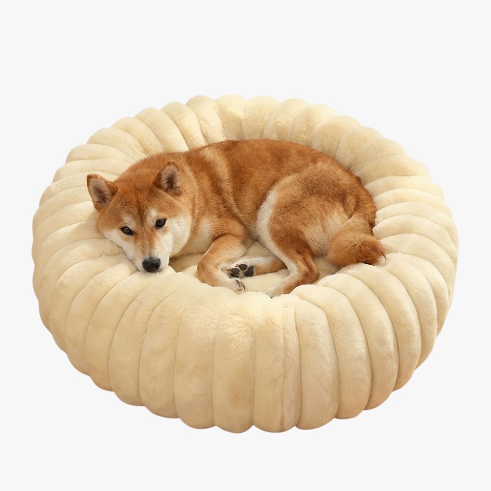 panier-pour-chien-donut-cotele-bleu-beigepanier-pour-chien-donut-cotele-beige-clair