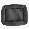 panier-pour-chien-en-velours-gris-dessus