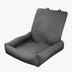 panier-pour-chien-impermeable-pour-voiture-gris
