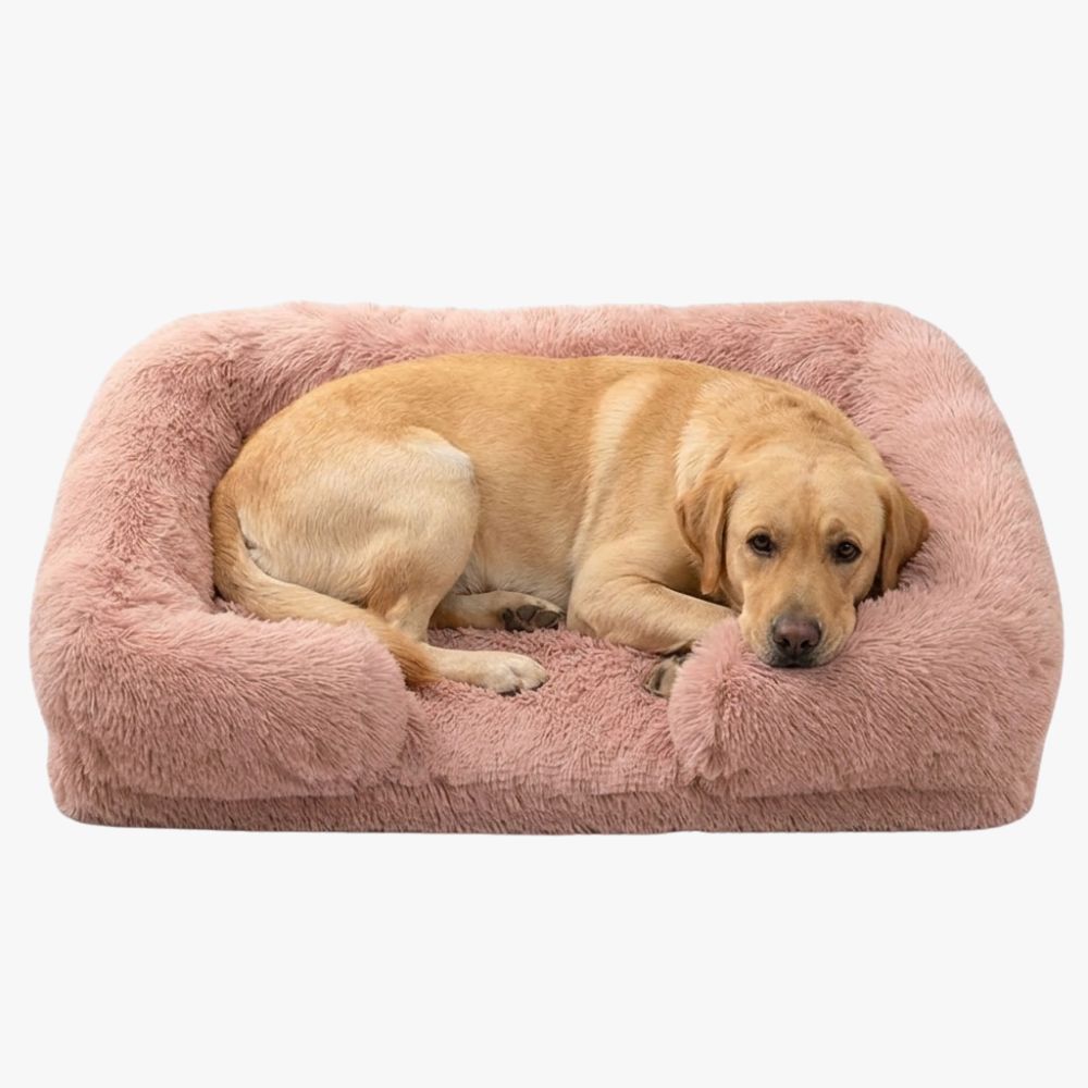 panier-pour-chien-orthopedique-a-fourrure-beige-clairpanier-pour-chien-orthopedique-fourrure-rose