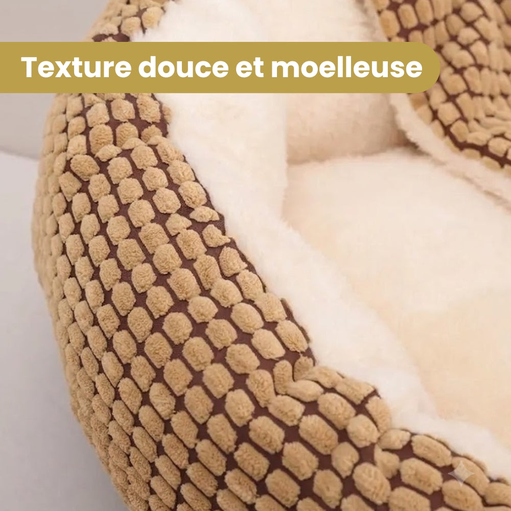 panier-pour-chien-orthopedique-anti-stress-semi-ferme-couverture-closeup-texture