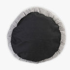 panier-pour-chien-orthopedique-anti-stress-semi-ferme-couverture-integree-gris-dessous