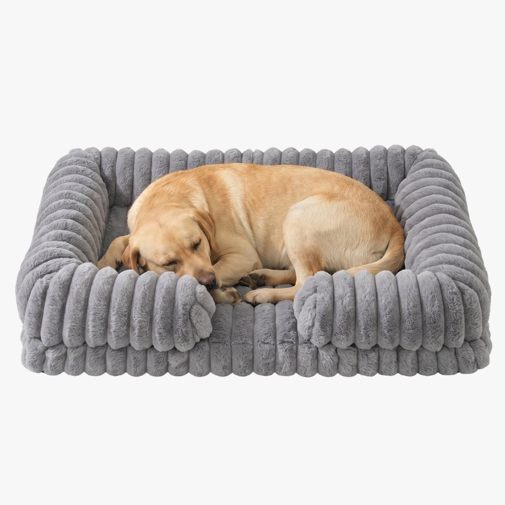 panier-pour-chien-orthopedique-rectangulaire-cotele-gris