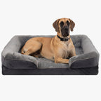 panier-pour-chien-orthopedique-rectangulaire-dehoussable-avec-rebords-gris