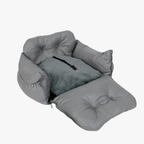 panier-pour-chien-portable-pour-voiture-gris-vide