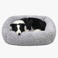 panier-pour-chien-rectangulaire-moelleux-en-fourrure-gris-clair