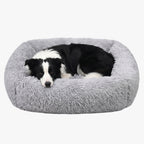 panier-pour-chien-rectangulaire-moelleux-en-fourrure-gris-clair