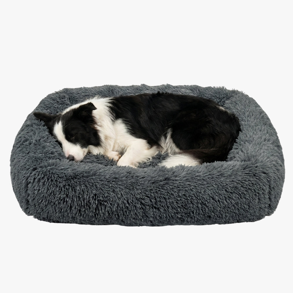 panier-pour-chien-rectangulaire-moelleux-en-fourrure-gris