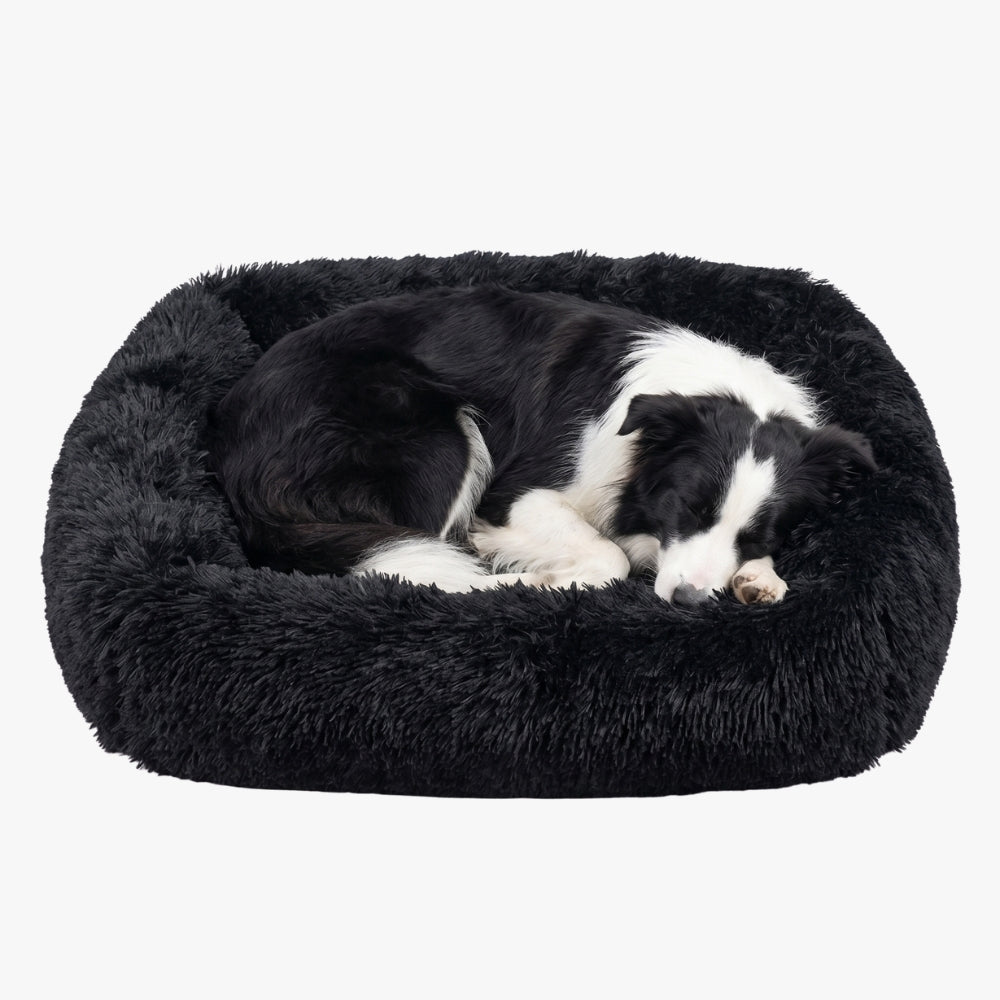 panier-pour-chien-rectangulaire-moelleux-en-fourrure-noir