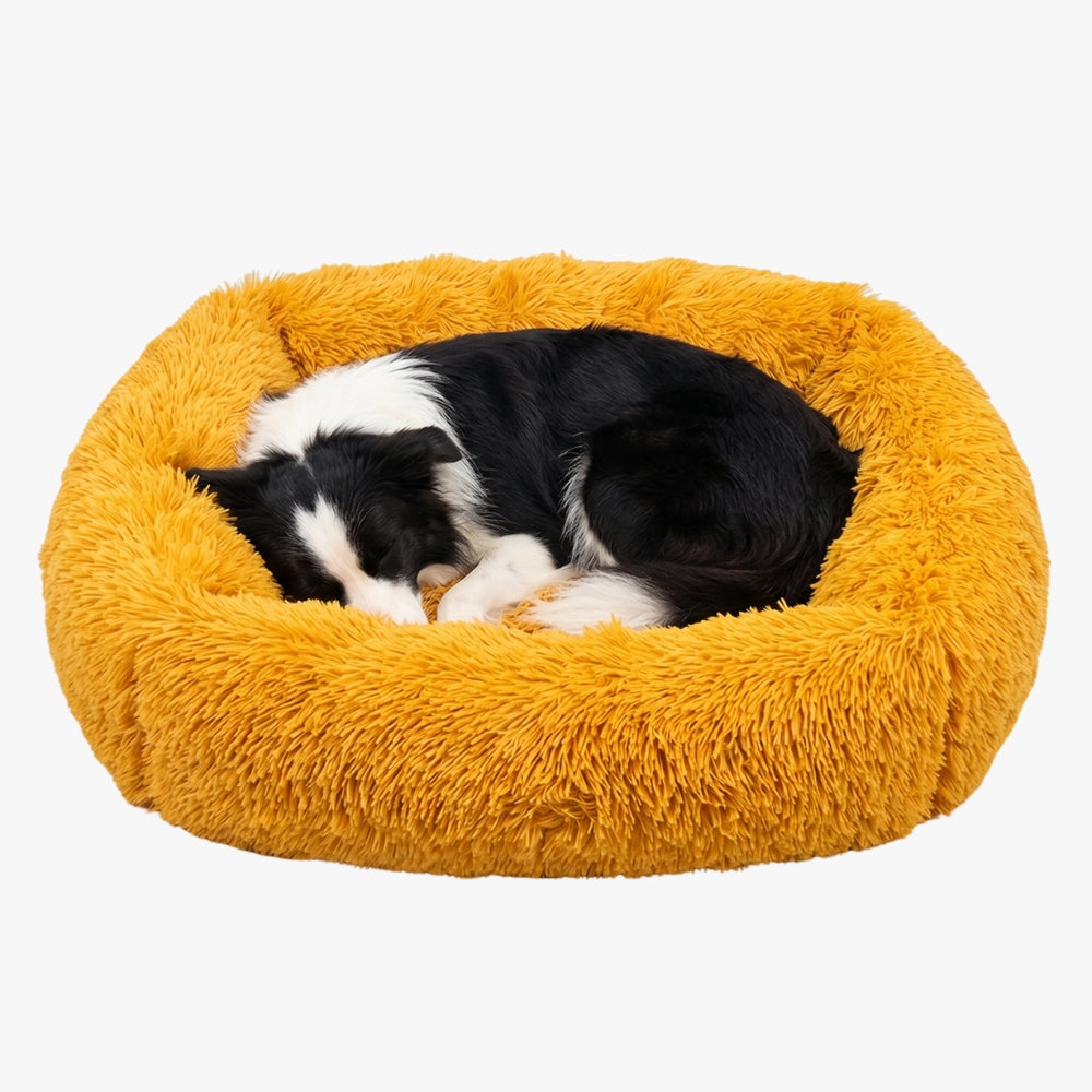 panier-pour-chien-rectangulaire-moelleux-en-fourrure-orange
