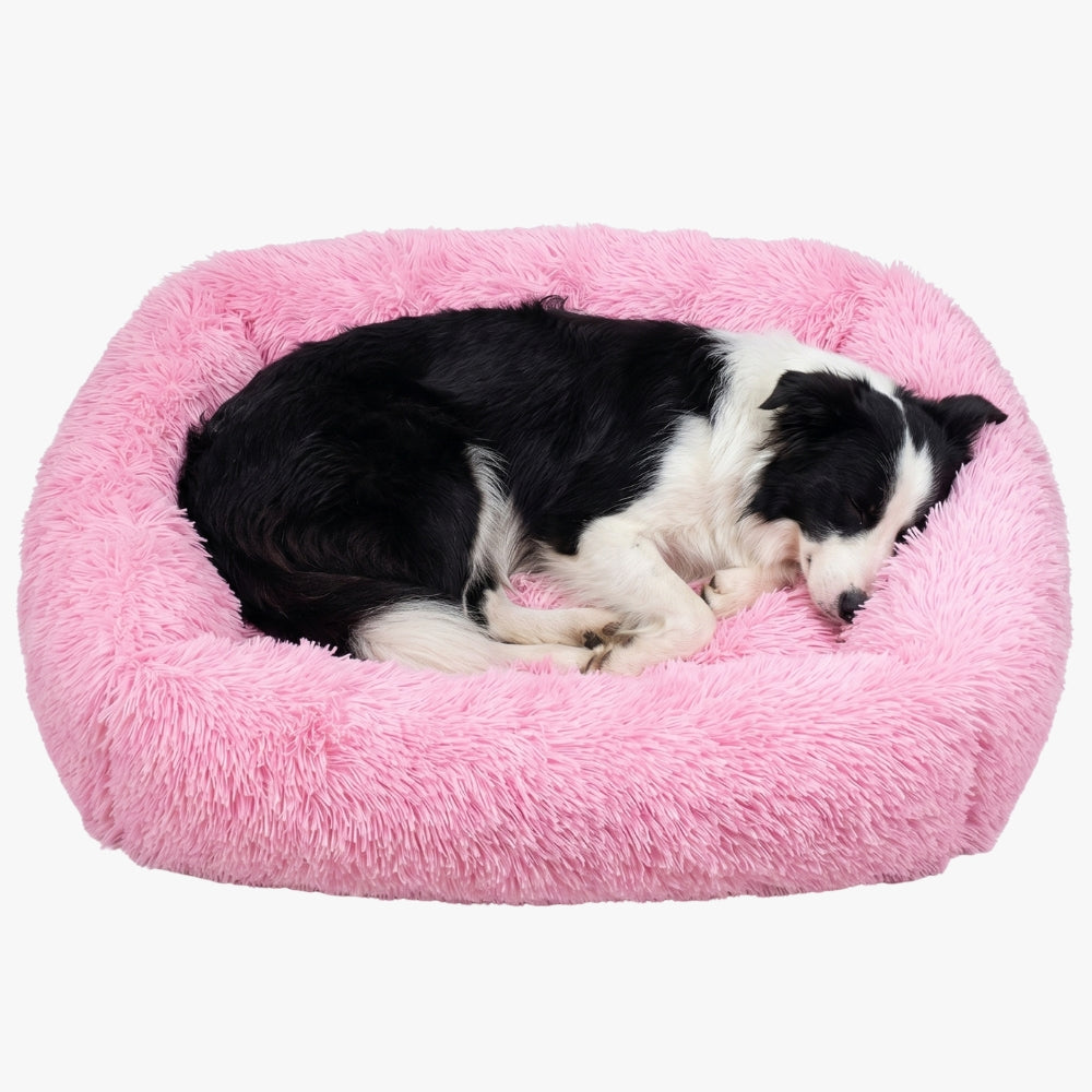 panier-pour-chien-rectangulaire-moelleux-en-fourrure-rose