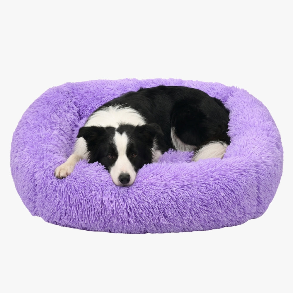 panier-pour-chien-rectangulaire-moelleux-en-fourrure-violet