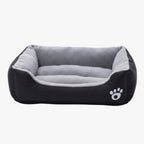 panier-pour-chien-rectangulaire-noir-face