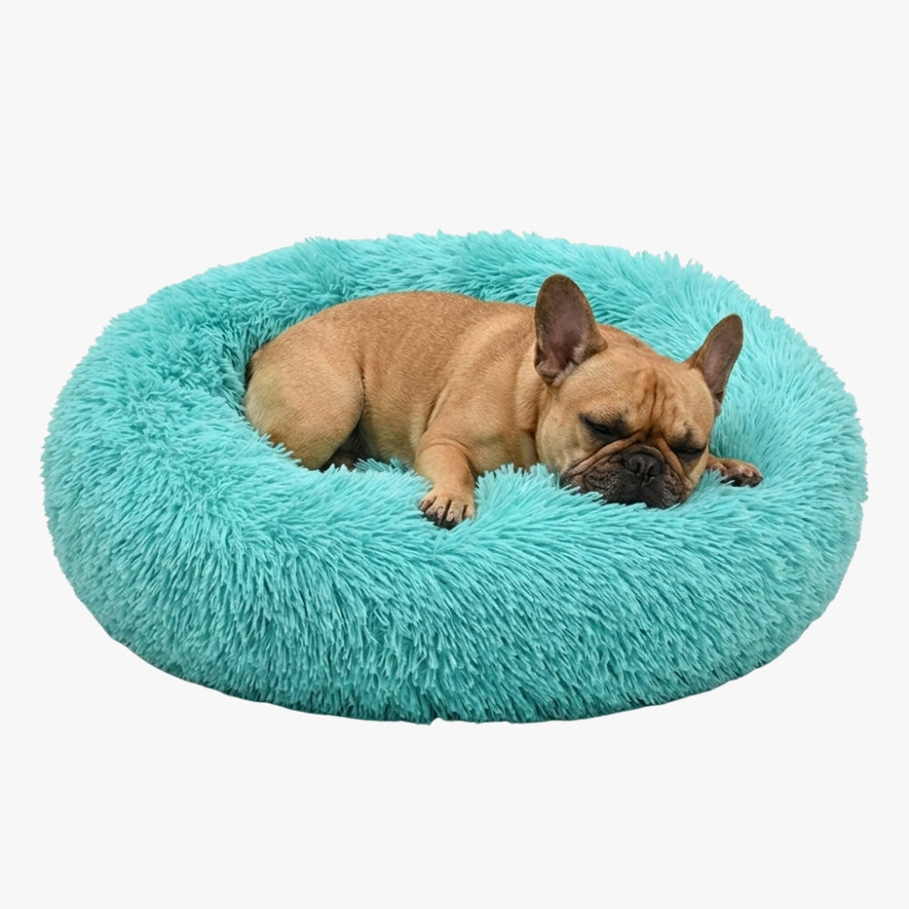 panier-pour-chien-rond-moelleux-en-fourrure-turquoise