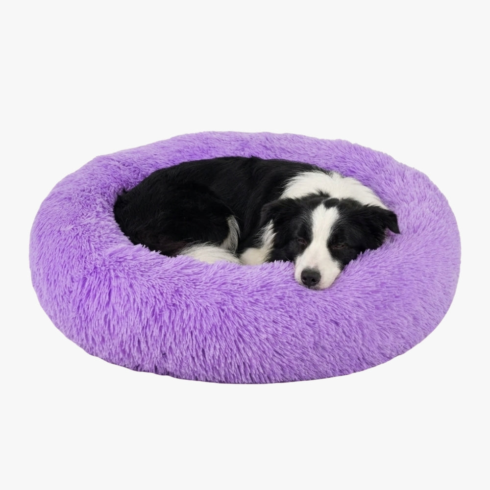 panier-pour-chien-rond-moelleux-en-fourrure-violet