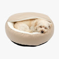panier-pour-chien-semi-ferme-orthopedique-beige