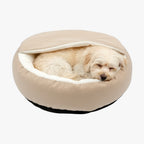 panier-pour-chien-semi-ferme-orthopedique-beige